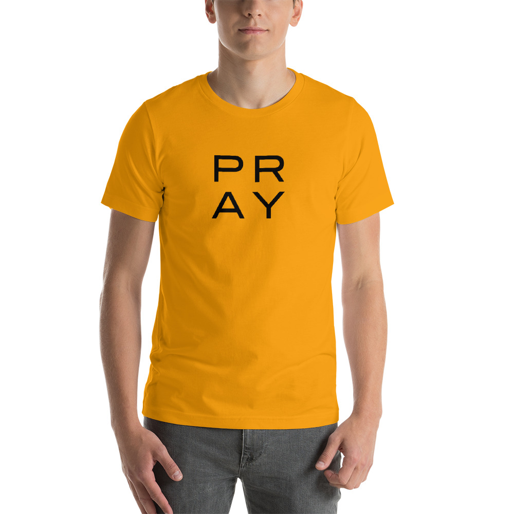PRAY Graphic Short Sleeve Tshirt - Image 4